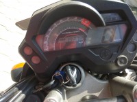 Black Yamaha FZ16