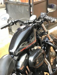 Black Harley Davidson XL 1200X Forty-Eight