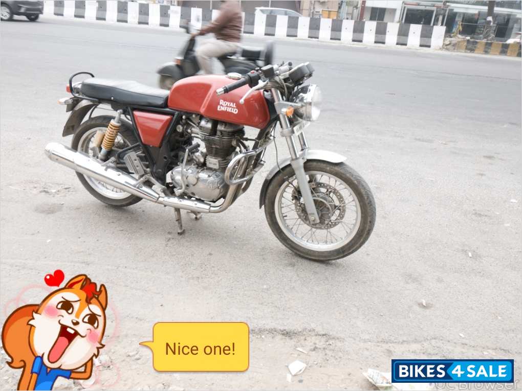 Red Royal Enfield Continental GT 535