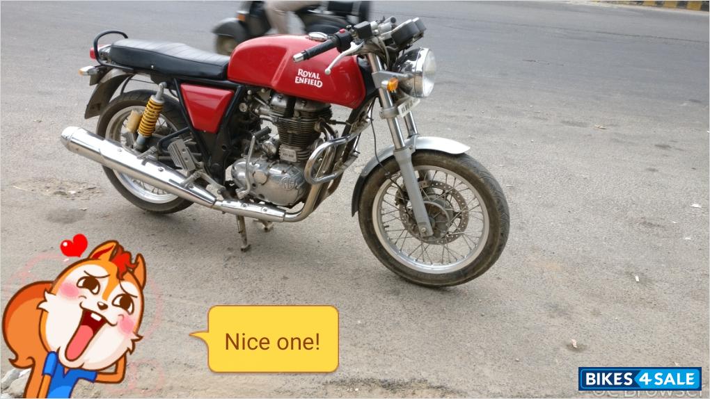 Red Royal Enfield Continental GT 535