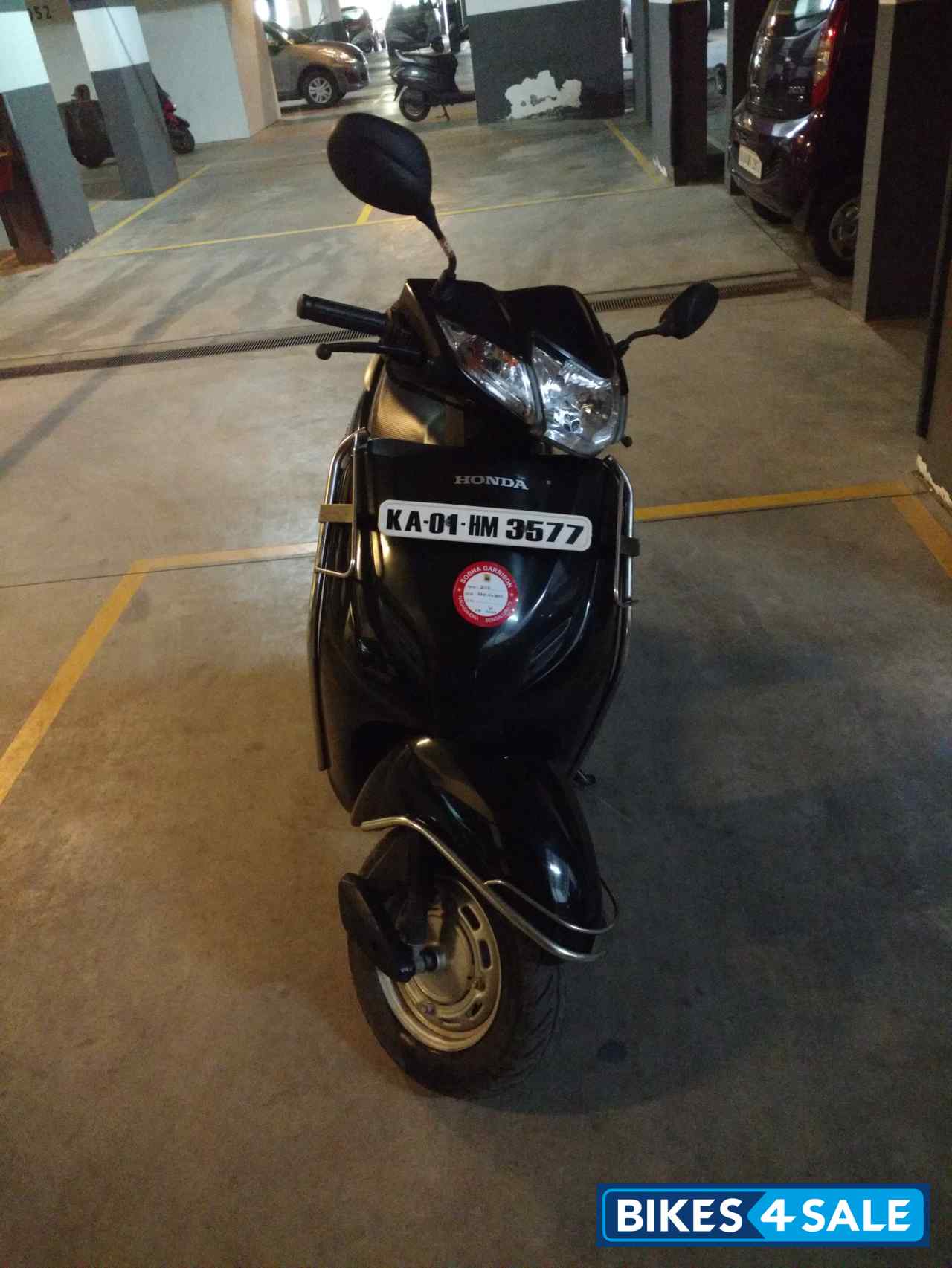 Black Honda Activa 3G
