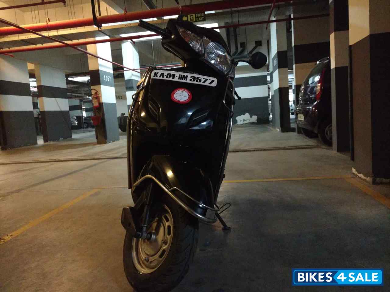 Black Honda Activa 3G