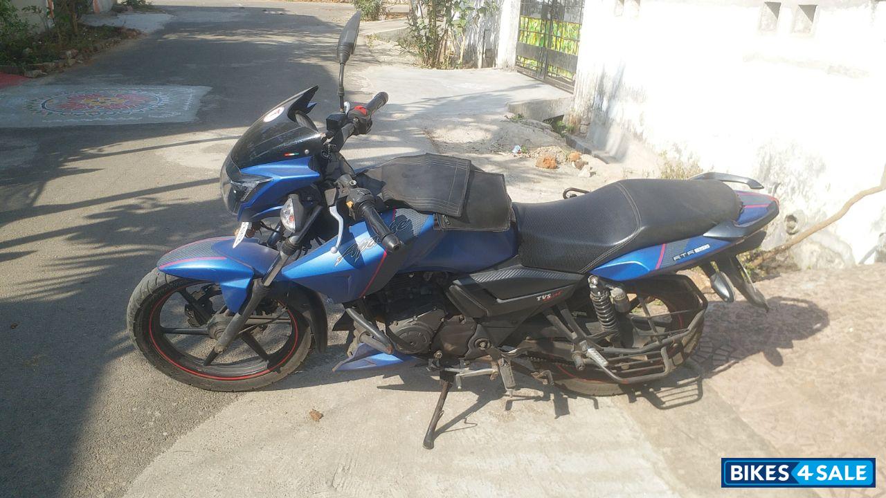 Royal Blue TVS Apache RTR 160