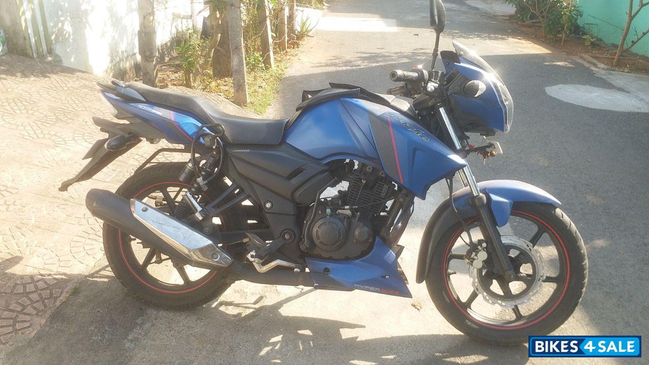 Royal Blue TVS Apache RTR 160