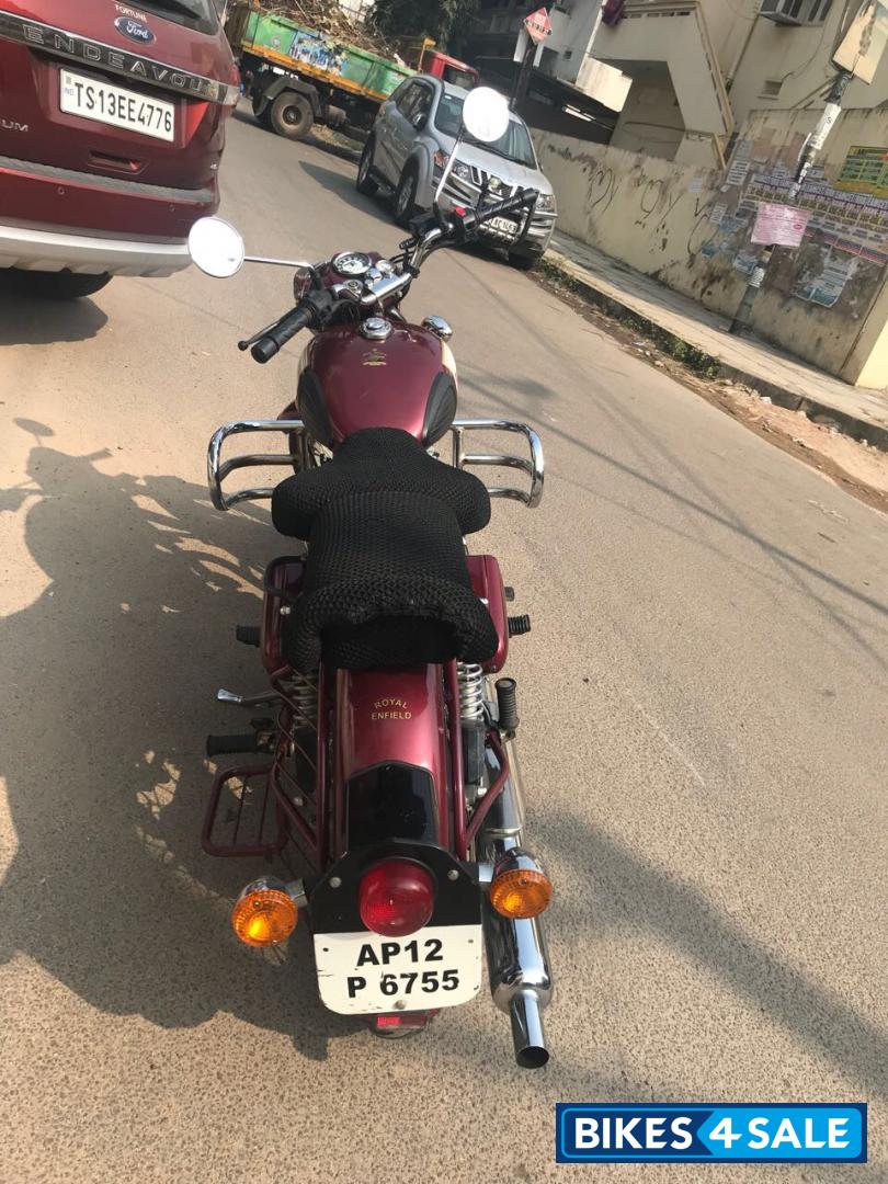 Maroon Royal Enfield Classic 350