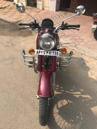 Maroon Royal Enfield Classic 350