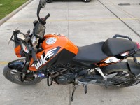 Orange KTM Duke 200