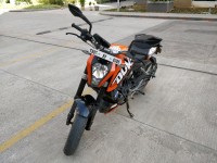 Orange KTM Duke 200