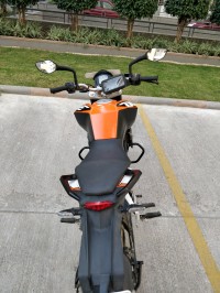 Orange KTM Duke 200