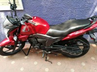 Red Honda CB Trigger