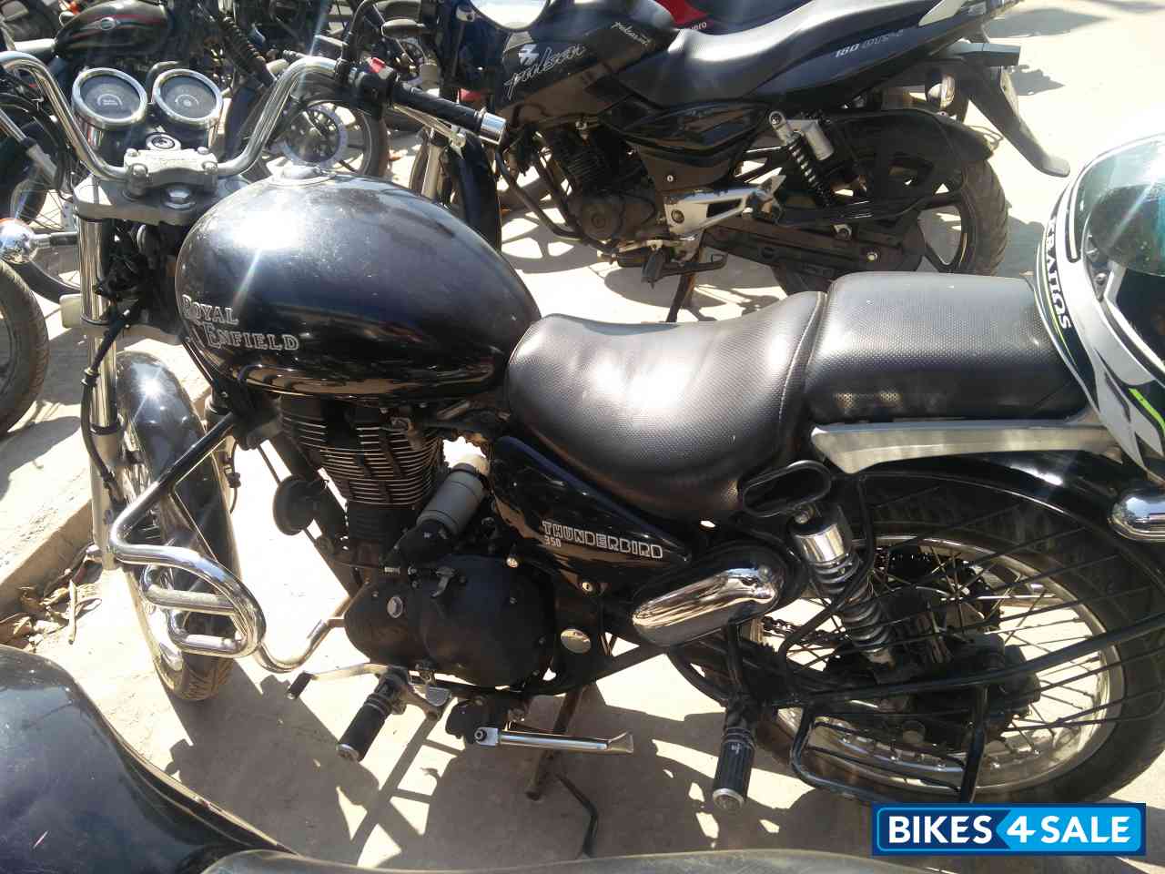 Tw Black Royal Enfield Thunderbird 350