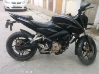Cherry Black Bajaj Pulsar 200 NS