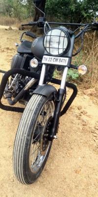 Matt Grey(modified) Royal Enfield Bullet Electra