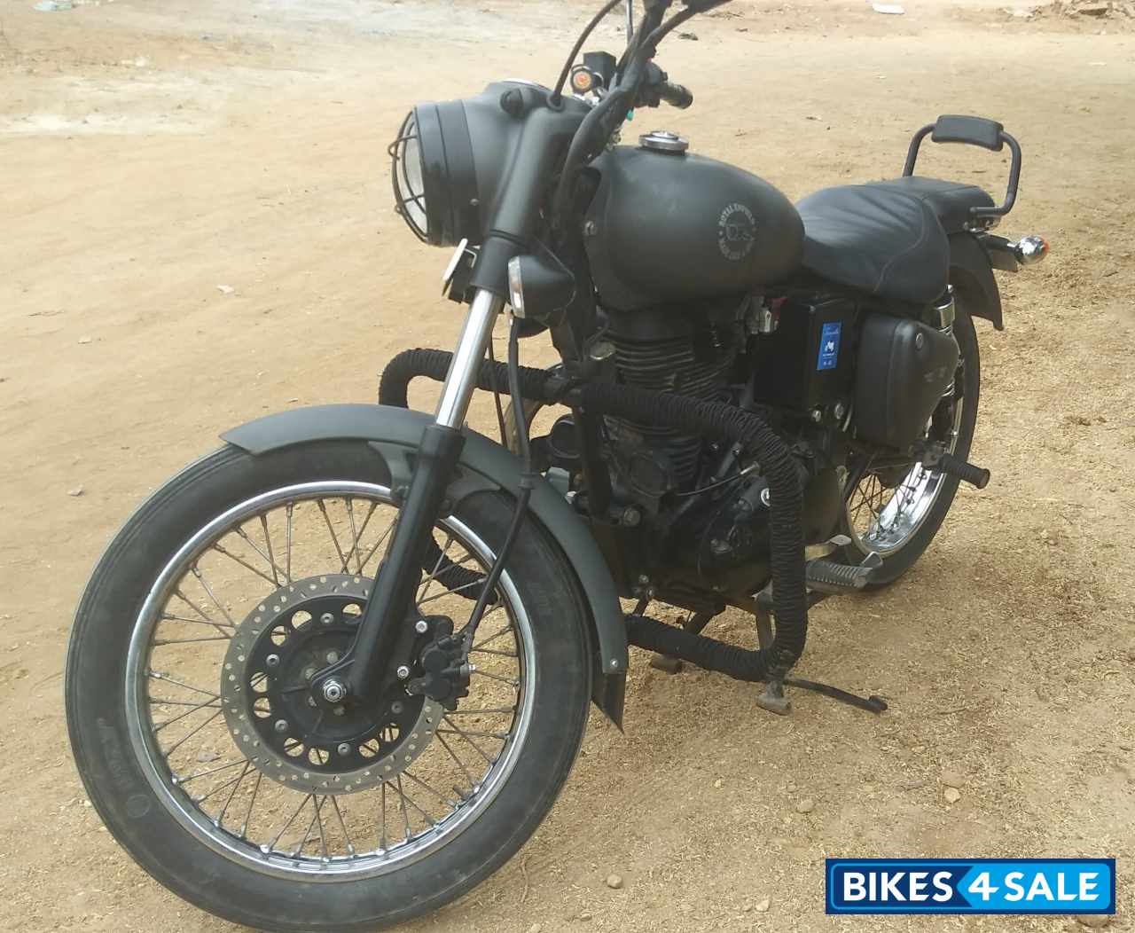 Matt Grey(modified) Royal Enfield Bullet Electra
