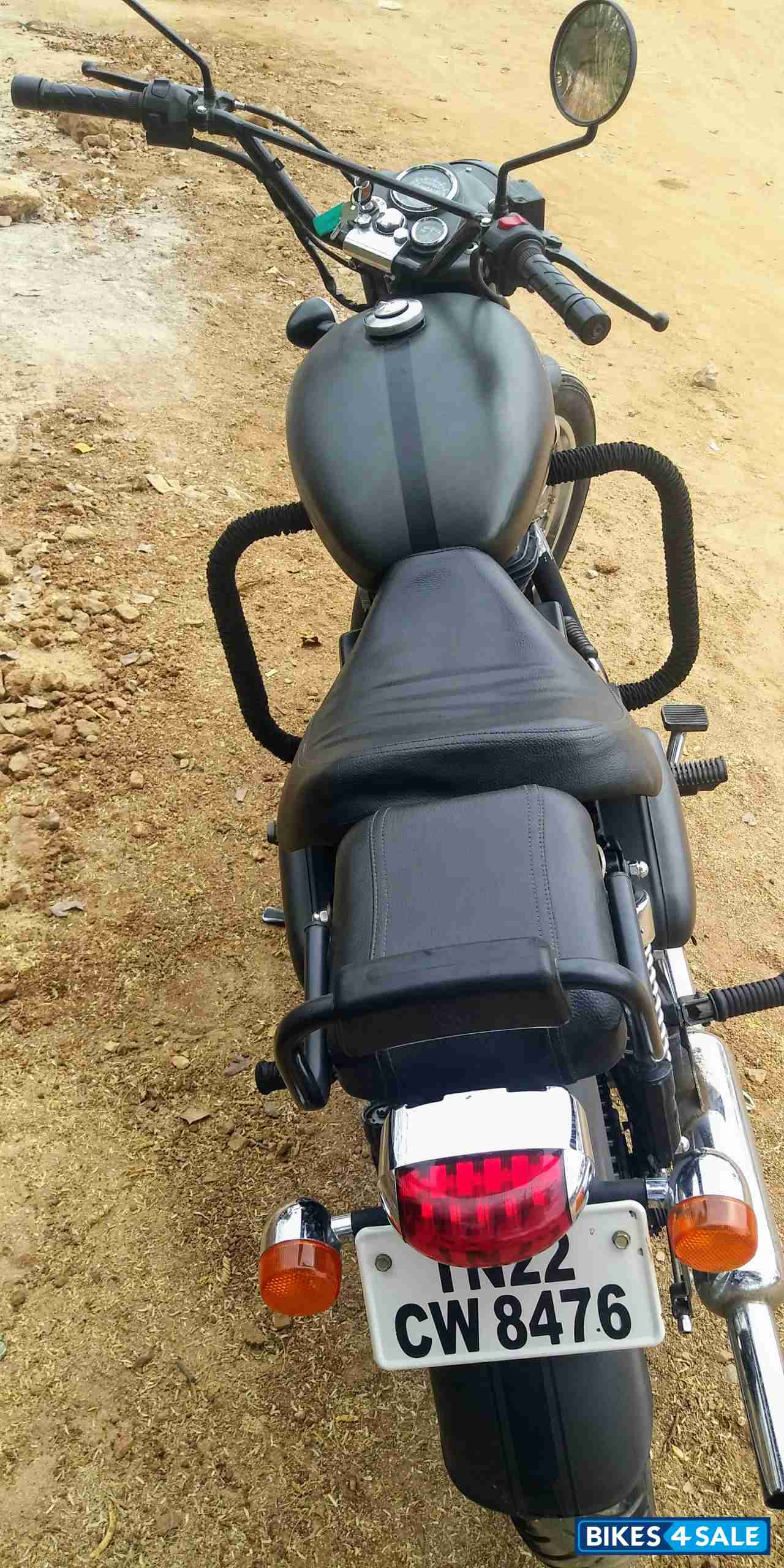 Matt Grey(modified) Royal Enfield Bullet Electra