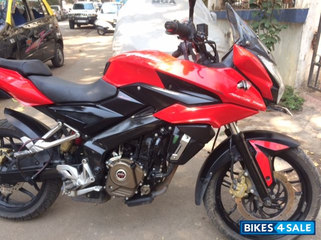 Red Bajaj Pulsar AS 200