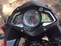 Red Bajaj Pulsar AS 200