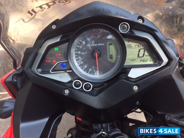 Red Bajaj Pulsar AS 200