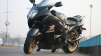 Black And Golden Suzuki Hayabusa GSX1300R