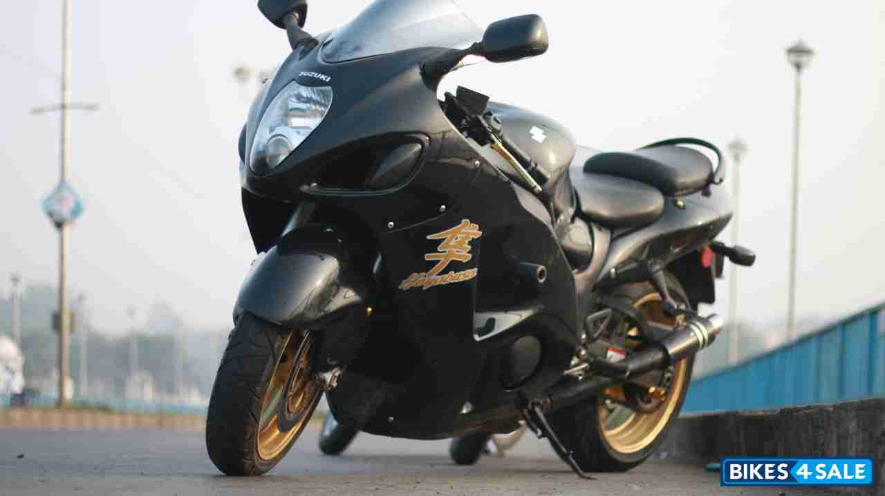 Black And Golden Suzuki Hayabusa GSX1300R