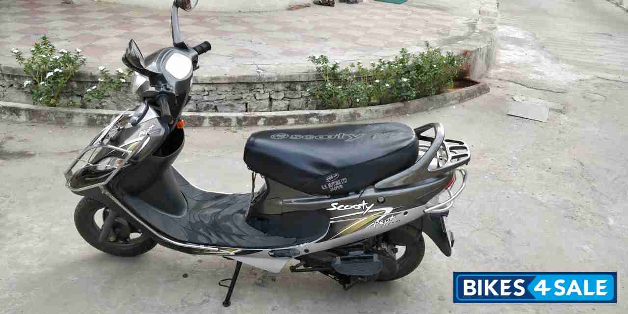 Black TVS Scooty Pep Plus