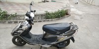 Black TVS Scooty Pep Plus