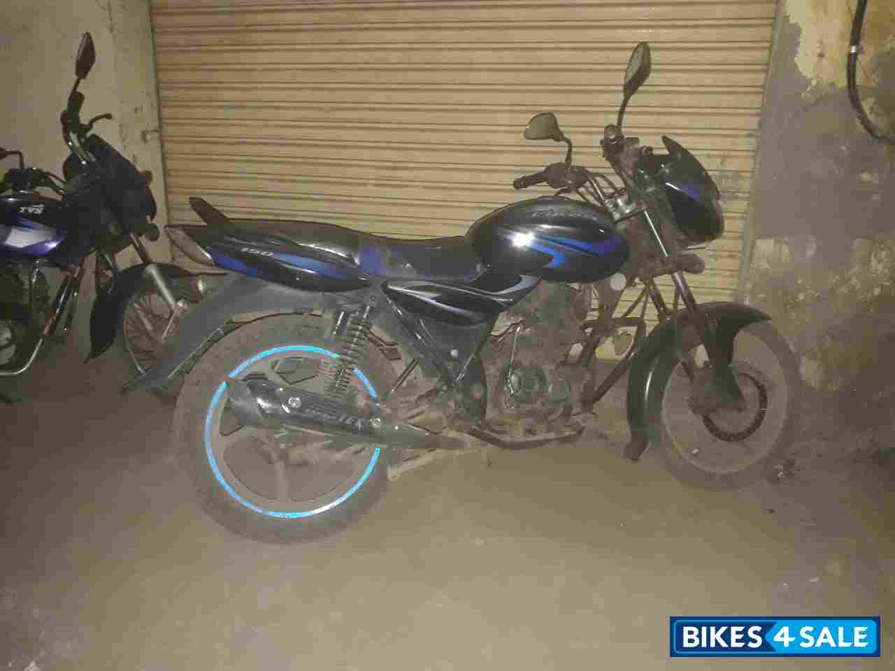 Blue Black Bajaj Discover DTSi 150