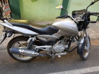 Golden Silver Bajaj Pulsar 150 DTSi