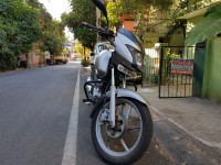 Golden Silver Bajaj Pulsar 150 DTSi
