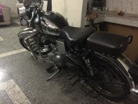 Silver Dark Green Royal Enfield Classic Chrome