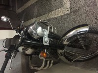 Silver Dark Green Royal Enfield Classic Chrome