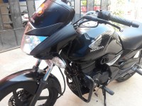Black Honda CB Unicorn