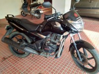 Black Honda CB Unicorn