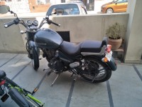 Turquoise Royal Enfield Thunderbird 500