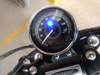 Matte Black Bajaj Avenger Street 220