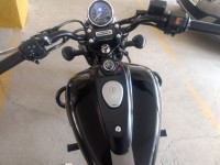 Matte Black Bajaj Avenger Street 220