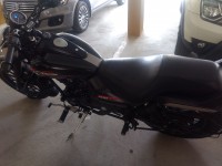 Matte Black Bajaj Avenger Street 220