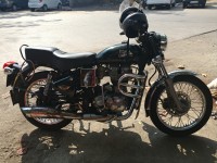 Black Royal Enfield Bullet Electra Twinspark