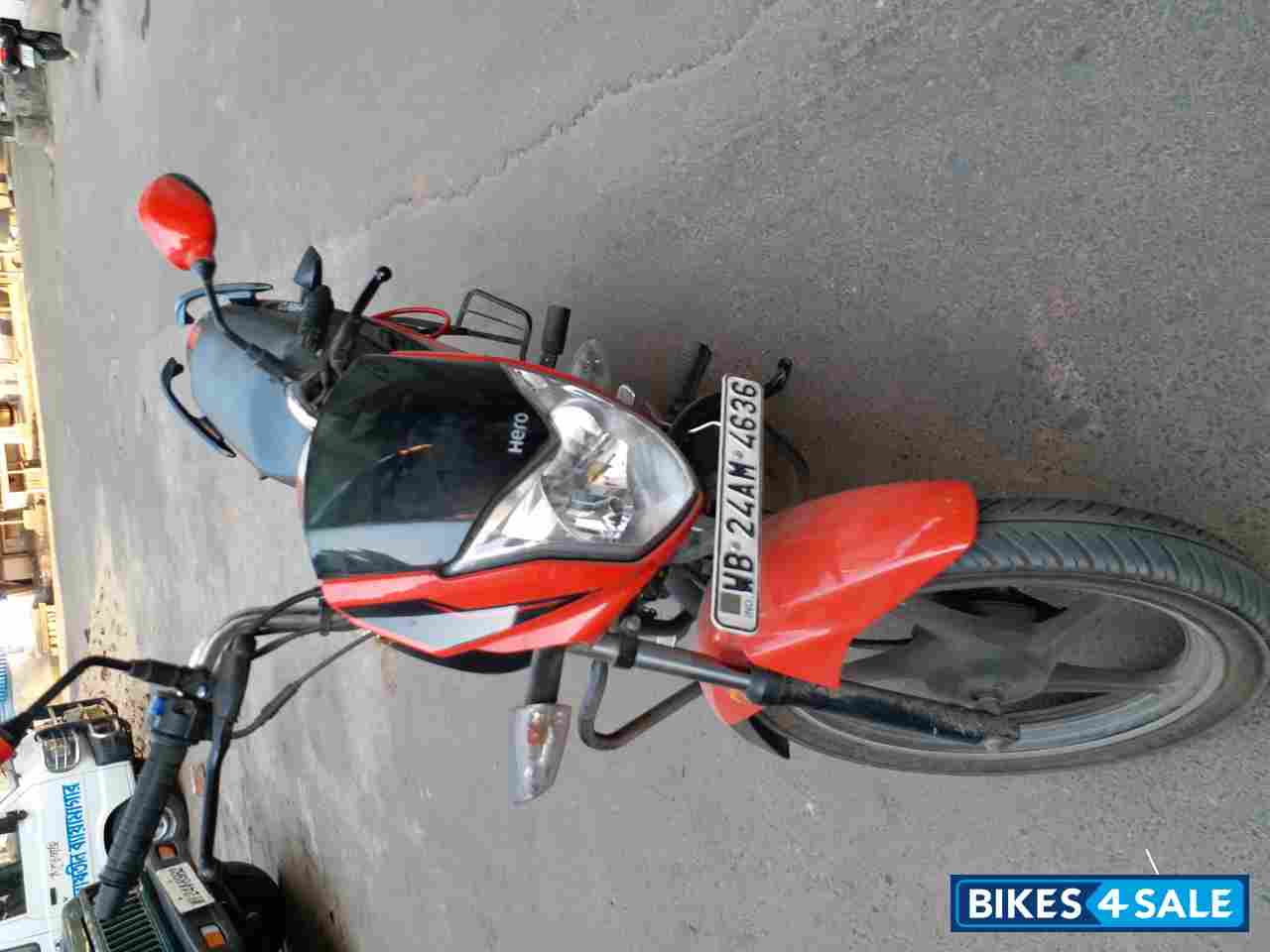 Red And Black Hero Splendor iSmart 110