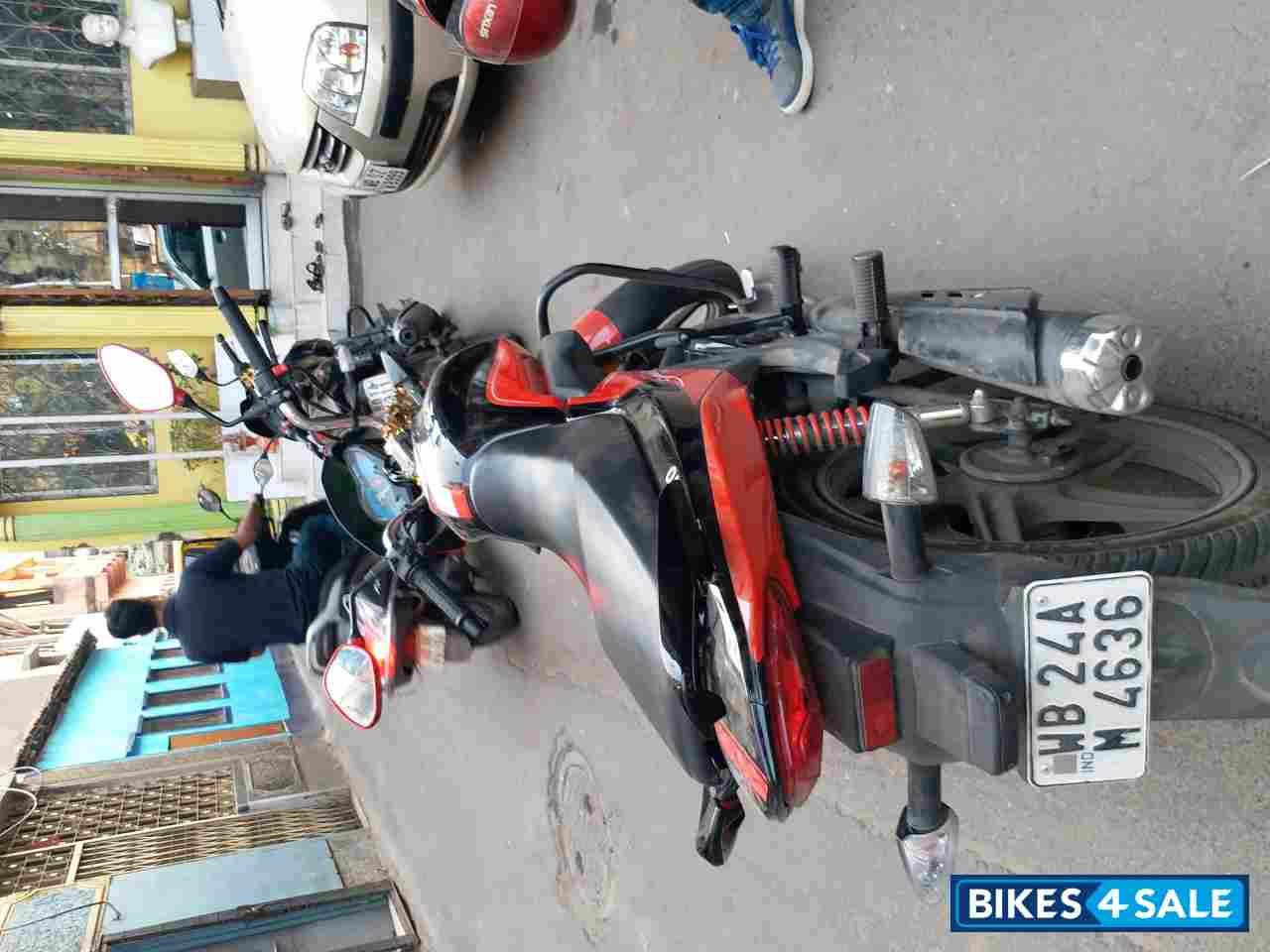 Red And Black Hero Splendor iSmart 110