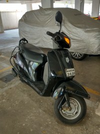 Black Honda Activa