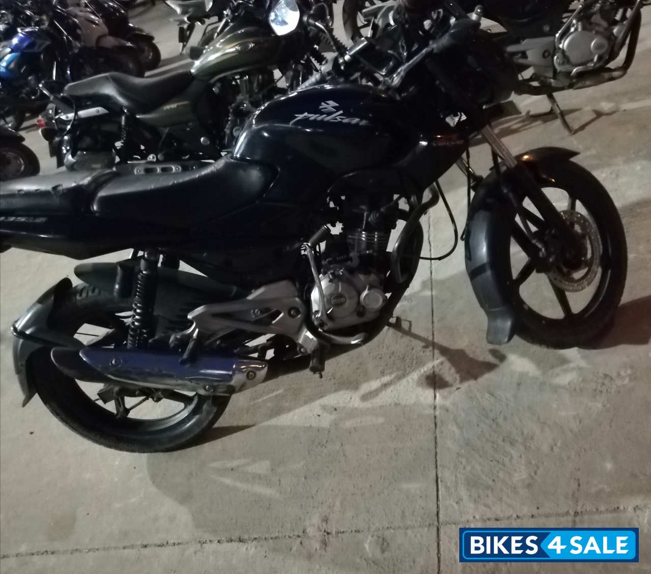 Black Bajaj Pulsar 135LS
