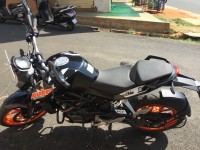 Black KTM Duke 200