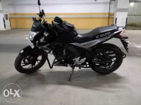 Black Honda CB Hornet 160R