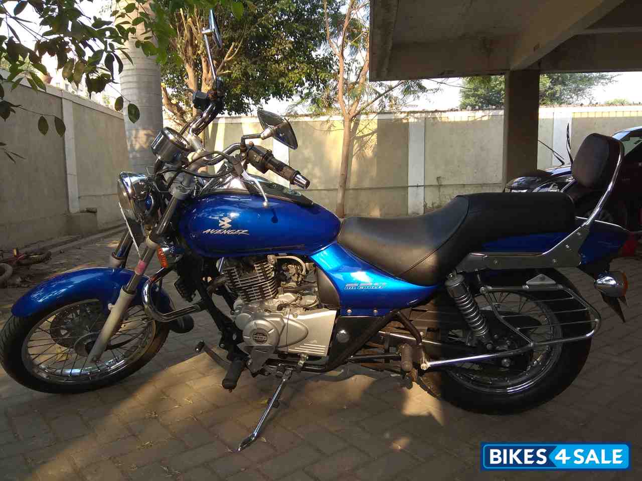 Blue Bajaj Avenger 220 DTS-i