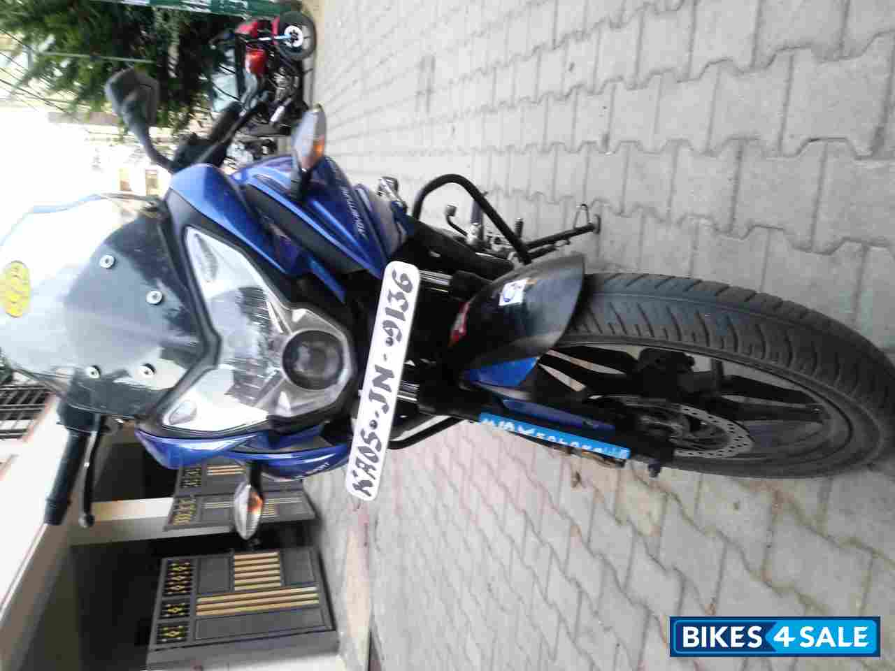 Glacier Blue Bajaj Pulsar AS 150