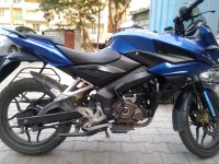 Glacier Blue Bajaj Pulsar AS 150