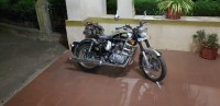 Black Royal Enfield Classic Chrome