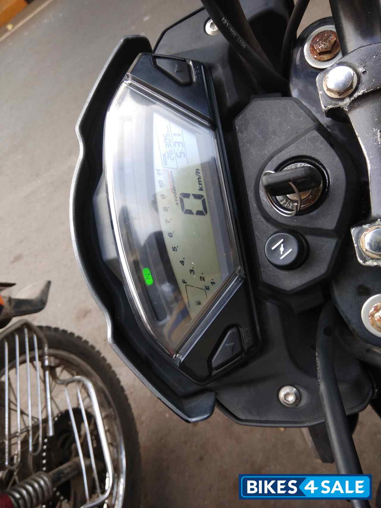 Black Honda CB Trigger
