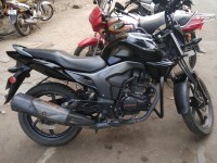 Black Honda CB Trigger